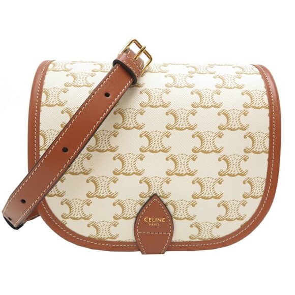 CELINE White Shoulder Bag - Picture 1 of 10